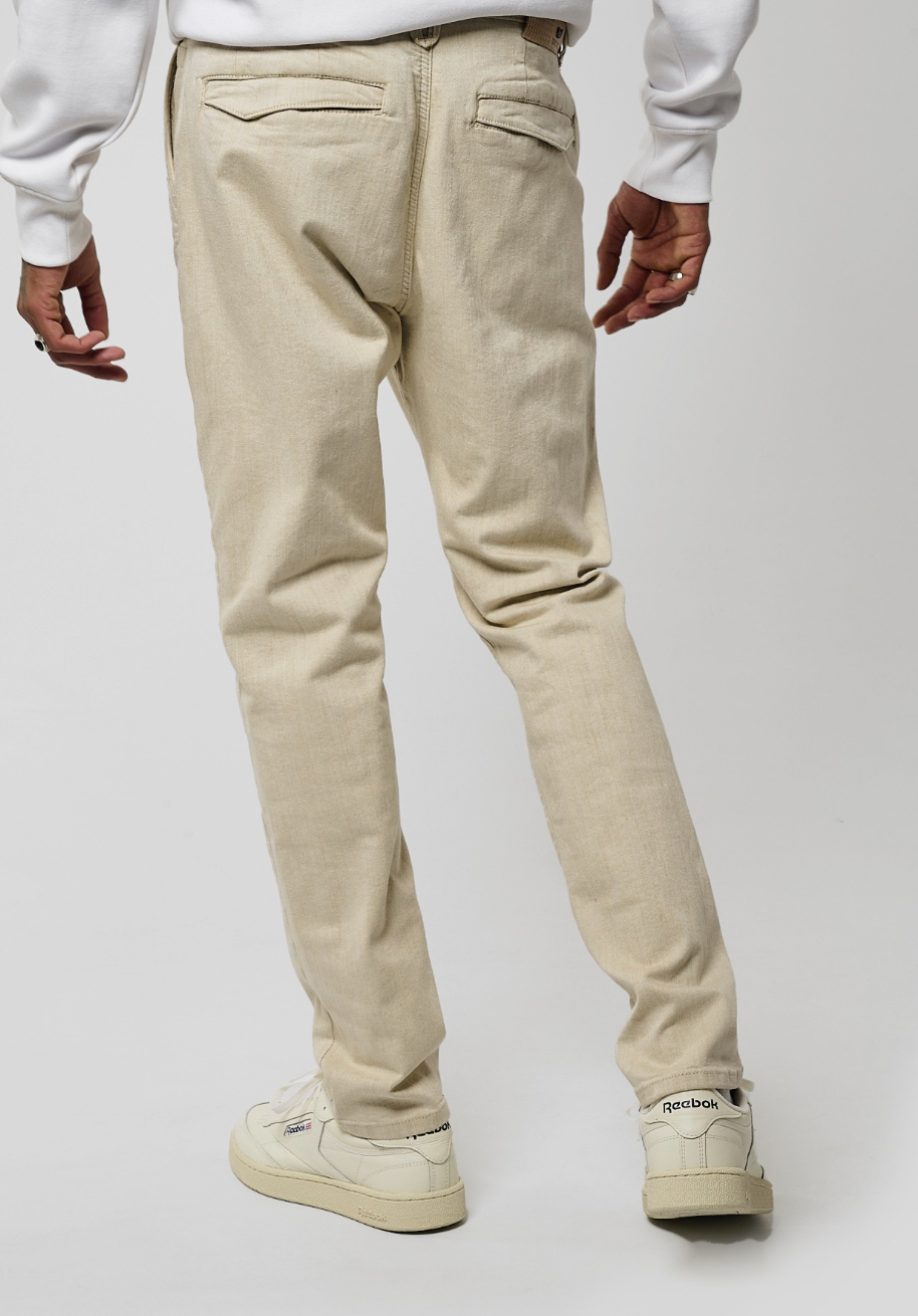 Kaporal Jean Slim beige Homme IRWIX