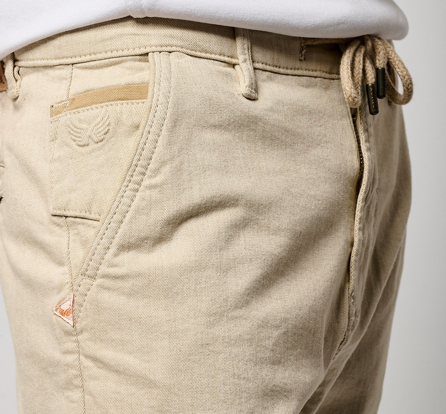 Kaporal Jean Slim beige Homme IRWIX