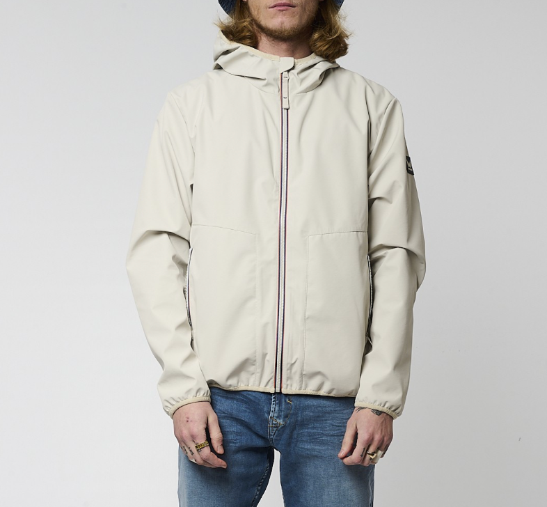 Kaporal Veste Imperméable Beige Homme MADOX