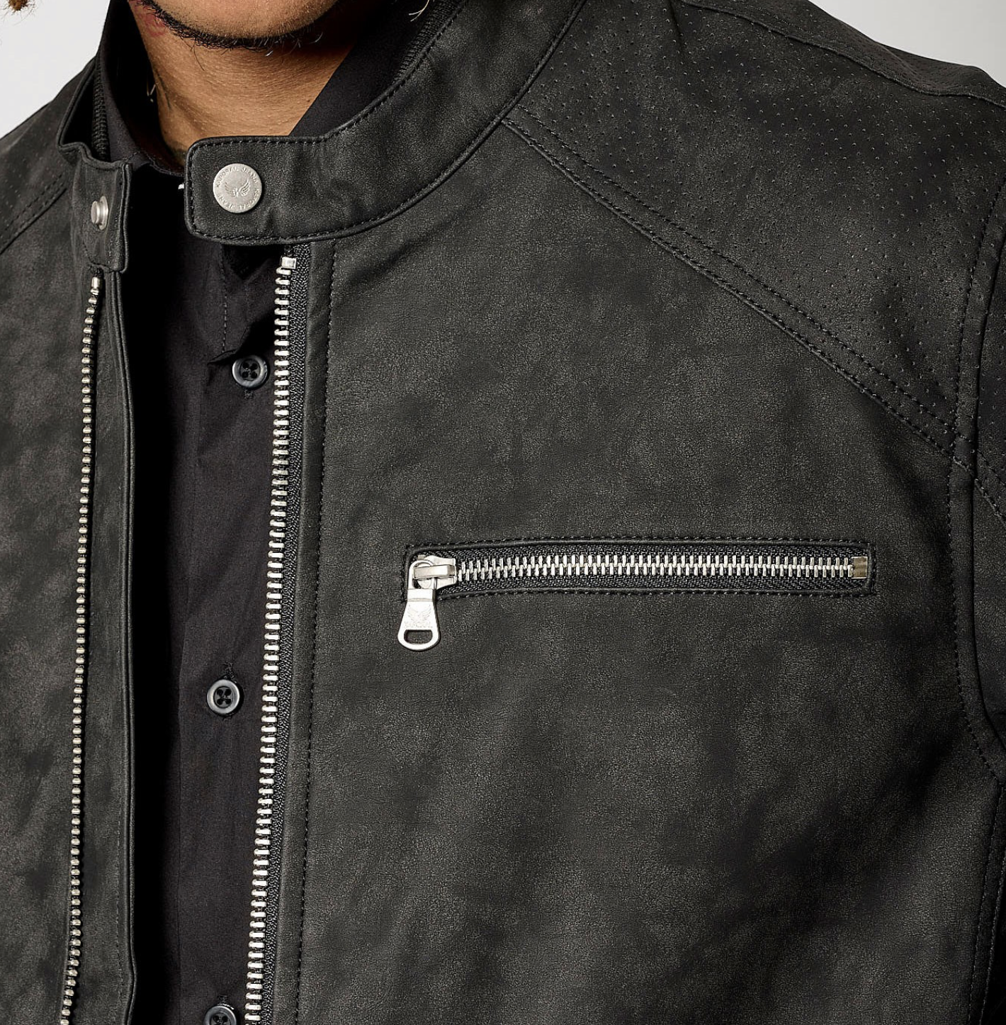 Kaporal Blouson noir Homme LIRAK