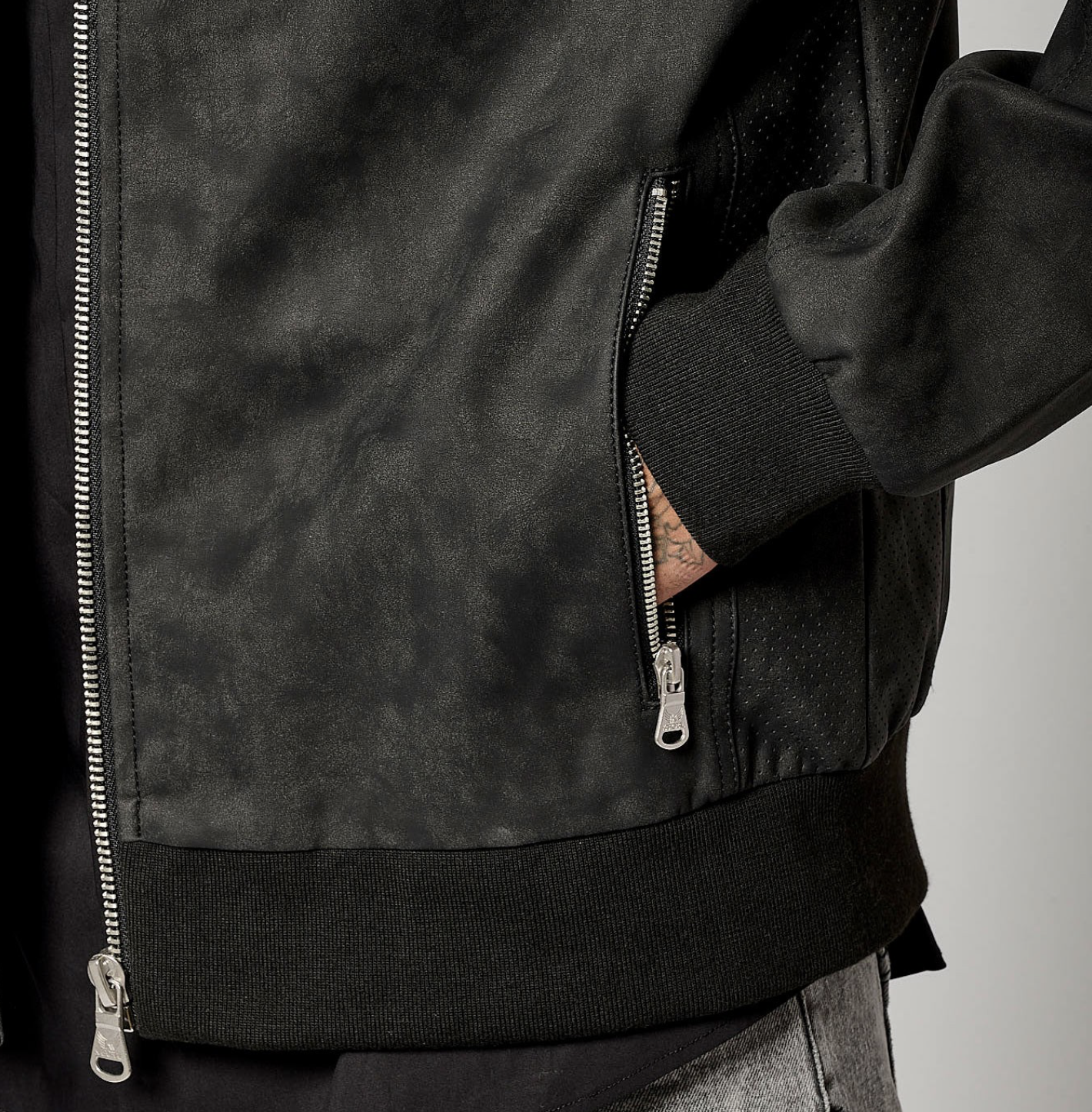 Kaporal Blouson noir Homme LIRAK