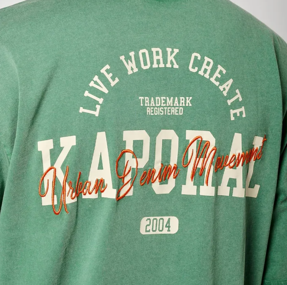 Kaporal T-shirt vert Homme JOEY