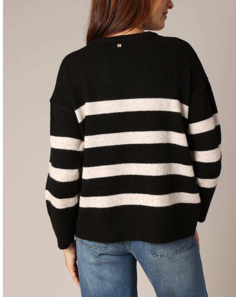 Deeluxe Pull Femme marinière FRANCINE