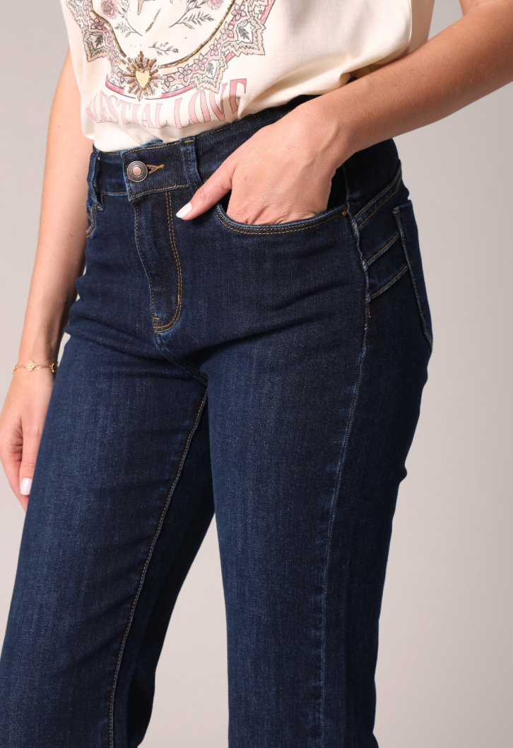 Deeluxe Jean Flare effet Push-up Femme ALICIA