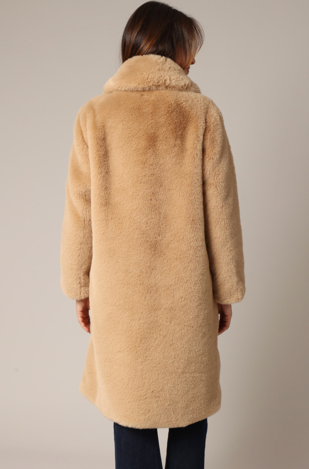 Deeluxe manteau Femme fausse fourrure DRESSY