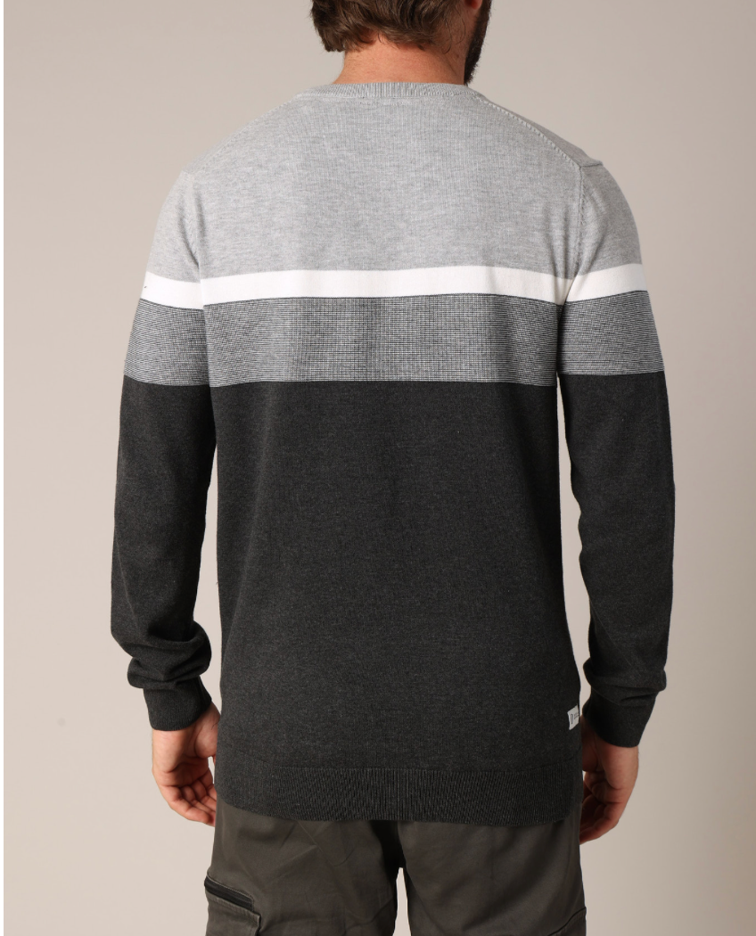 Deeluxe Pull à rayure Homme TOASTER
