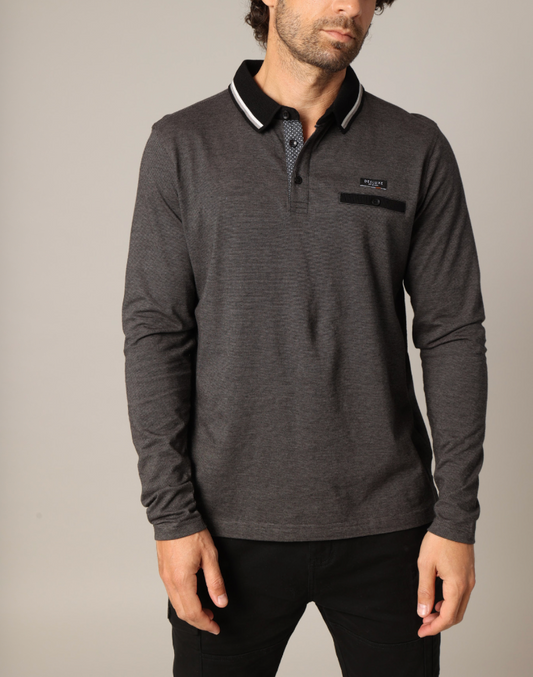 Deeluxe Polo Homme manches longues DREXLONI