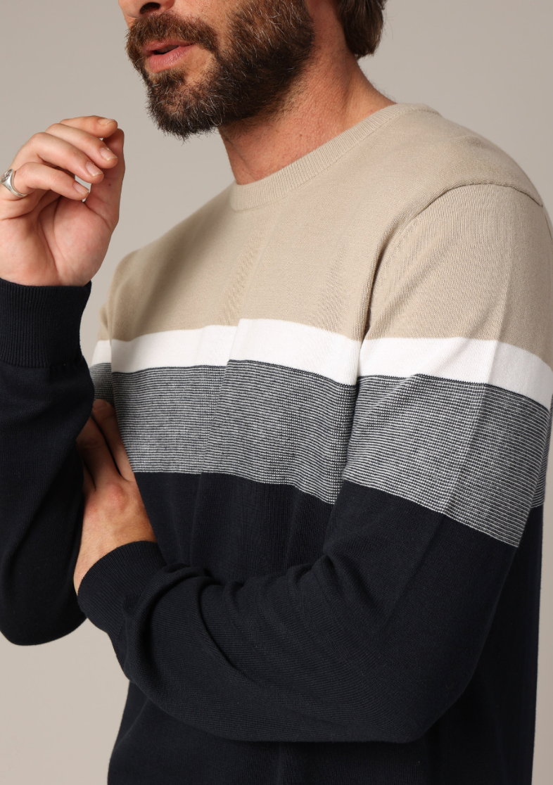 Deeluxe Pull Homme à rayure TOASTER