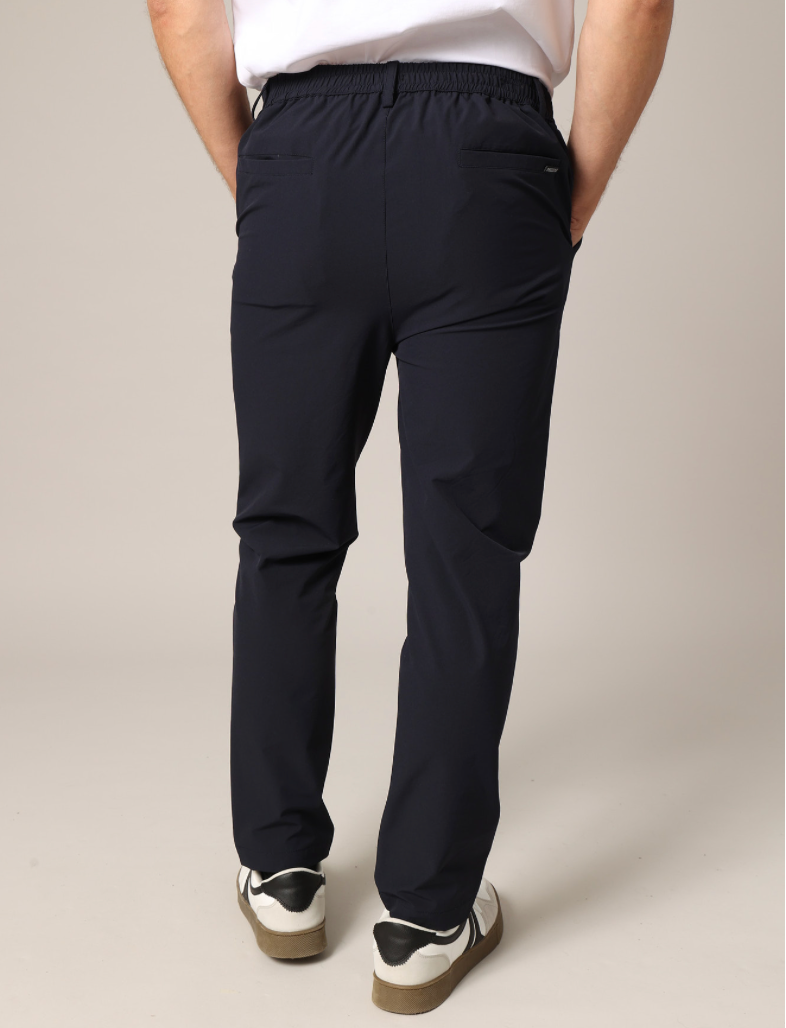 Pantalon homme Deeluxe JULIO slim bleu marine – vue 2