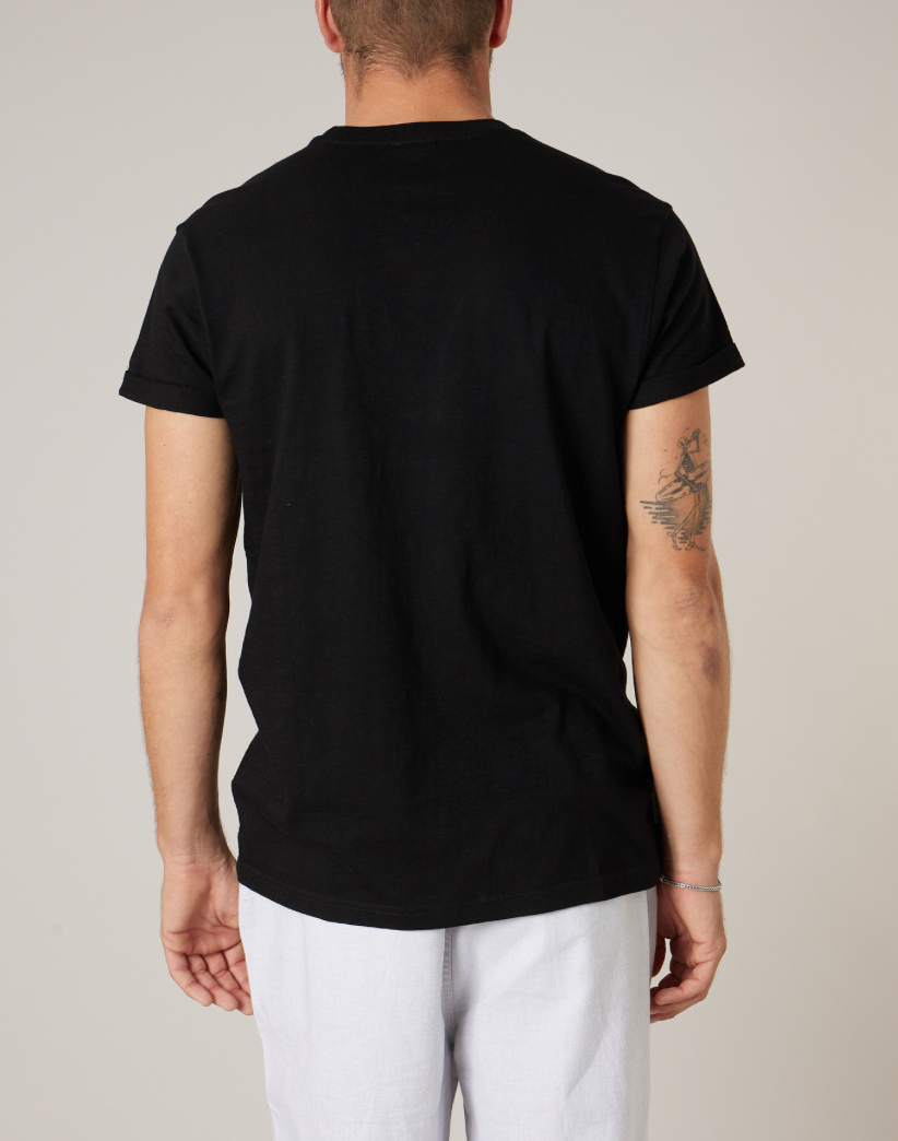 Deeluxe T-shirt Homme DESERTIO noir