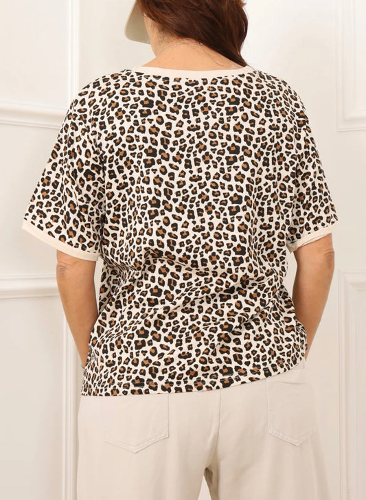 T-shirt Femme motif Léopard INGRID