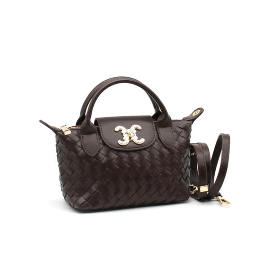 Vimoda Sac à main Tressé JEANNE LOGO C&C