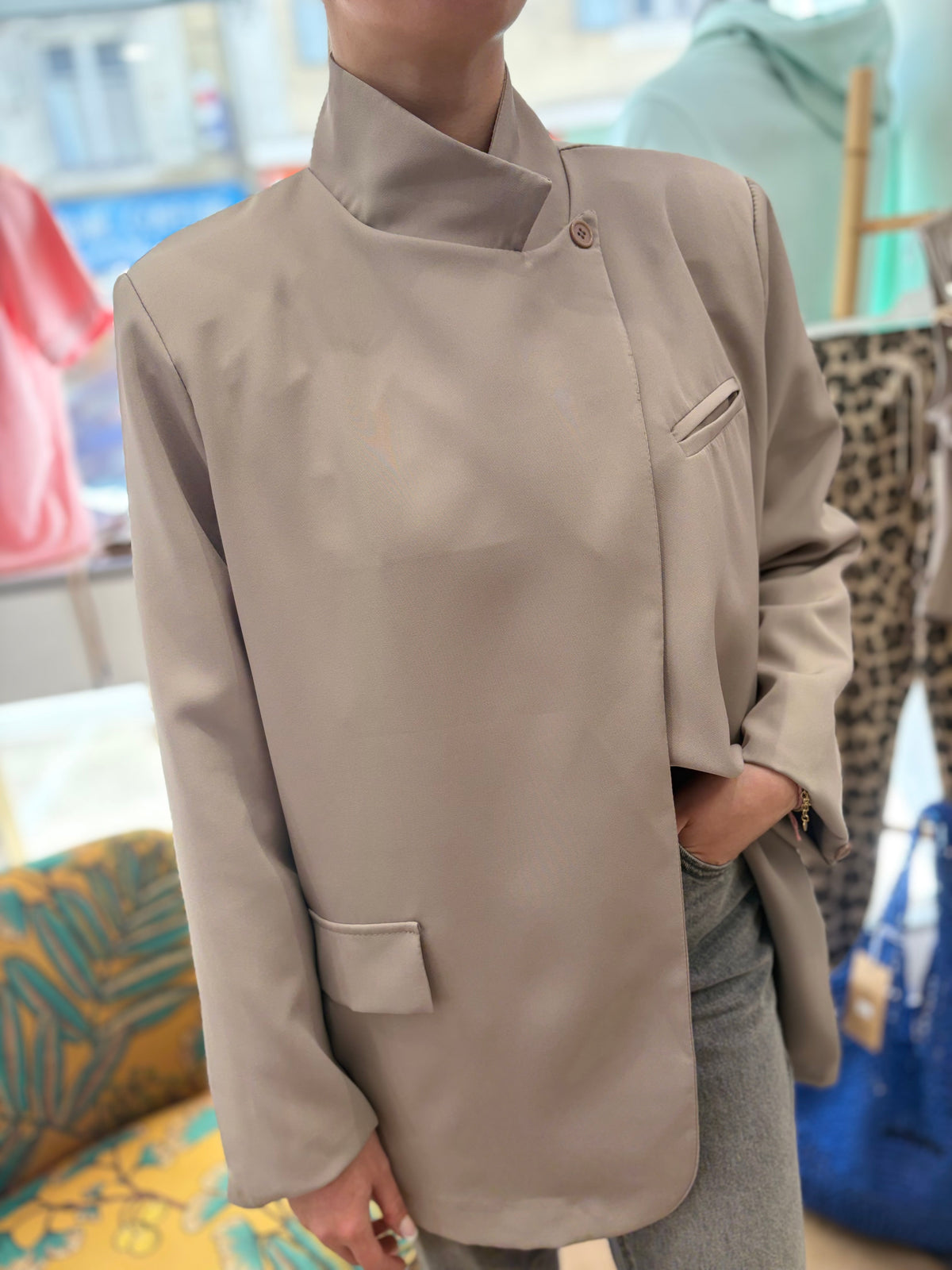 Blazer Femme Croisé Oversize FIRENZE - vue 5