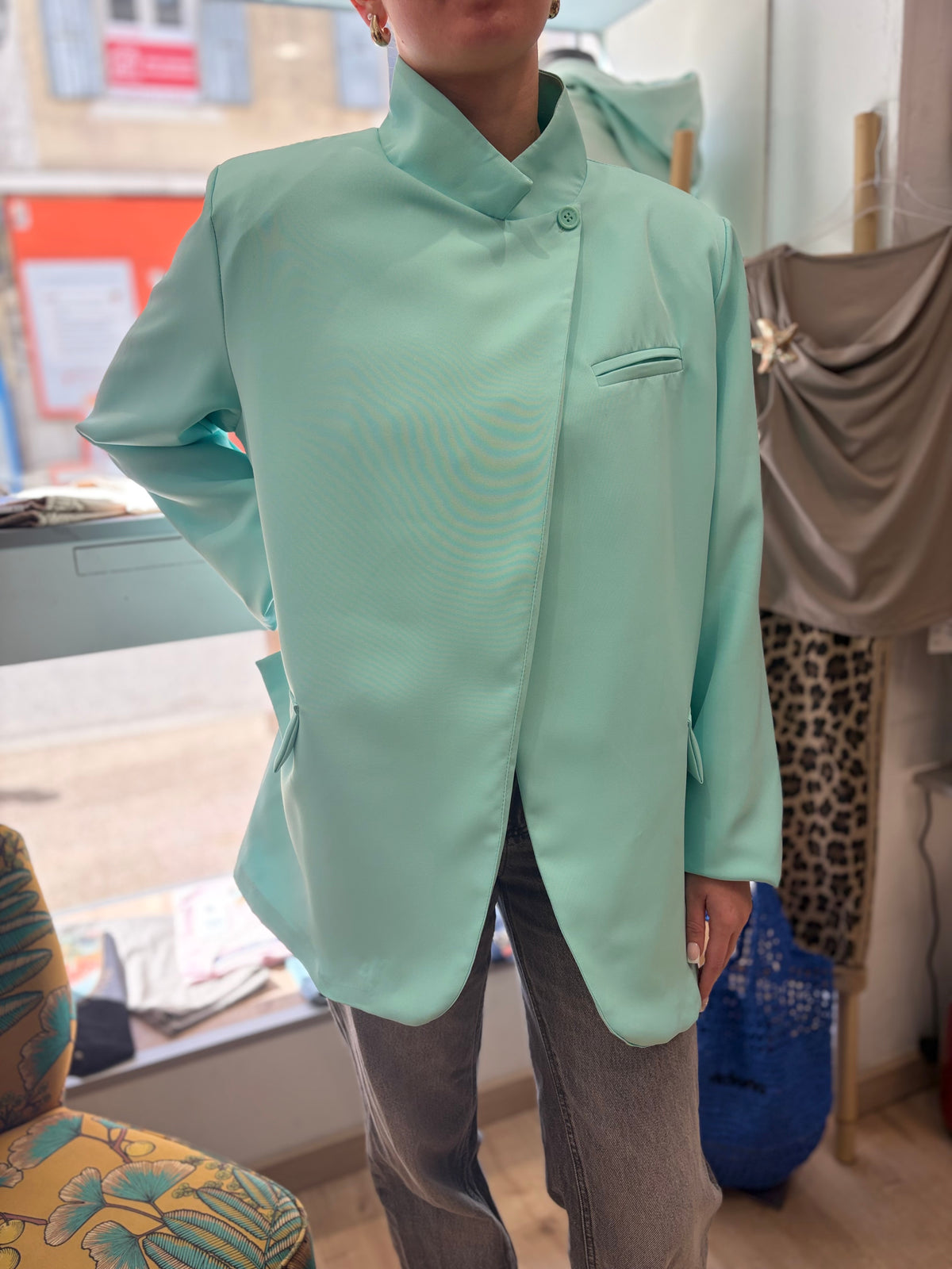 Blazer Femme Croisé Oversize FIRENZE - vue 3