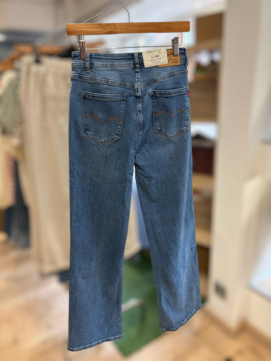 Jean Femme Pulpeuse Coupe Regular SHINY