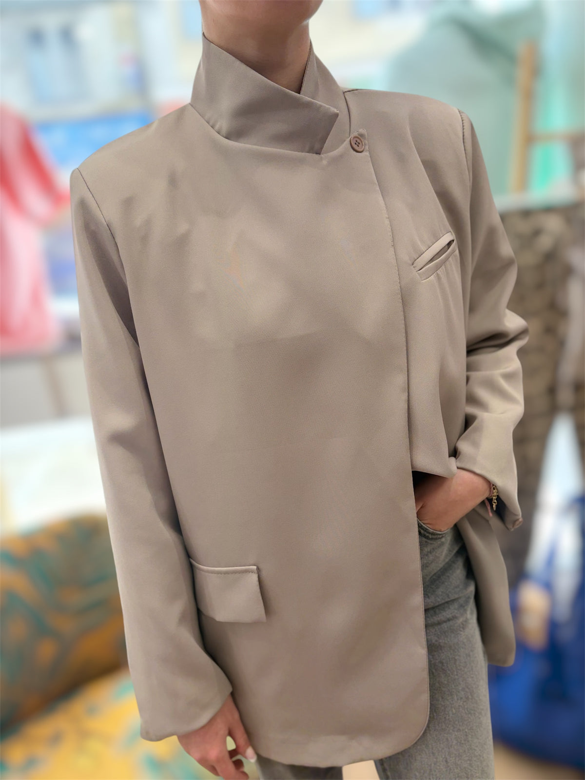 Blazer Femme Croisé Oversize FIRENZE - vue 6