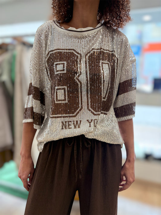 T-shirt Sequin Femme BROADWAY