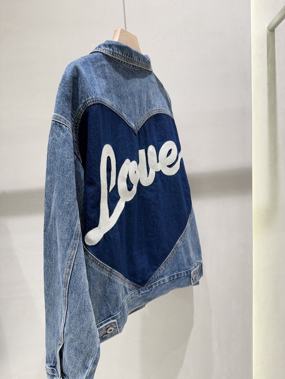 Blouson Femme en Jean LOVE