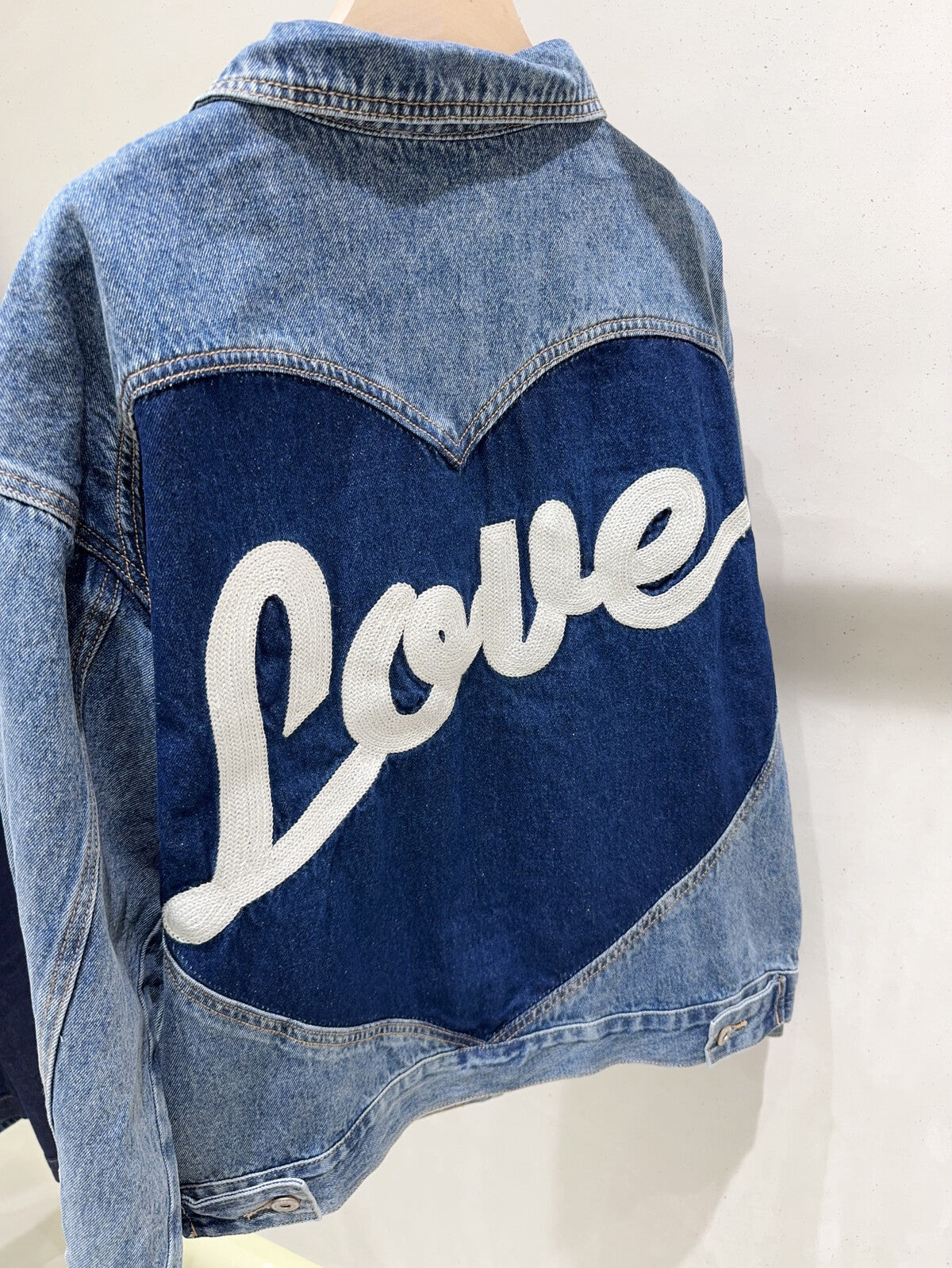 Blouson Femme en Jean LOVE