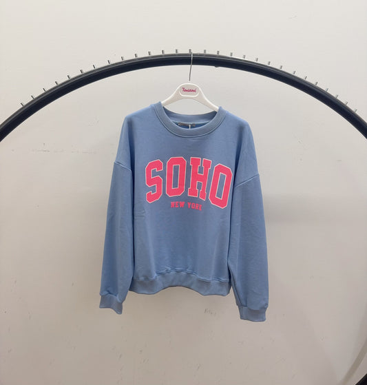Sweat Femme SOHO bleu ciel