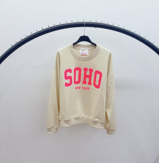 Sweat Femme SOHO crĂšme