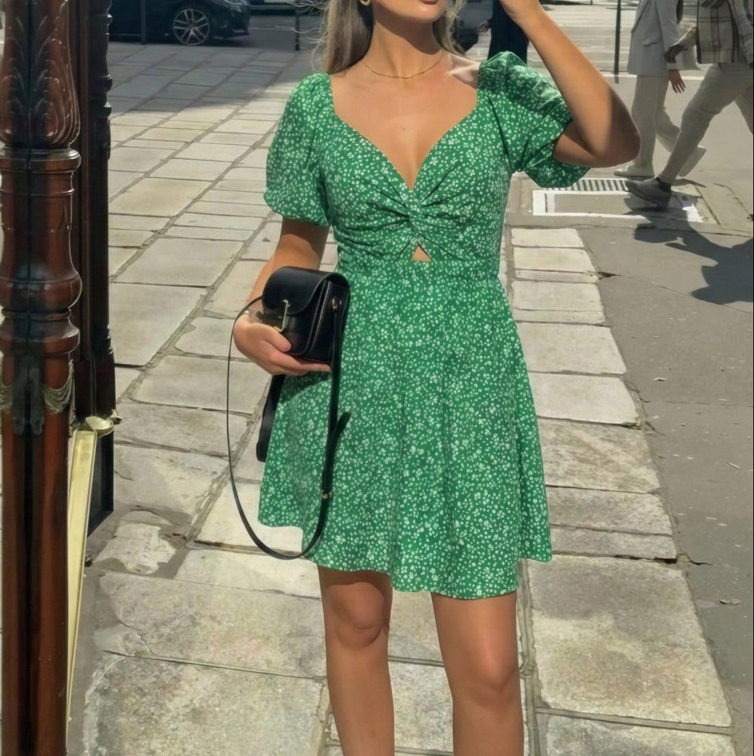 Robe Courte Fleurie MANON