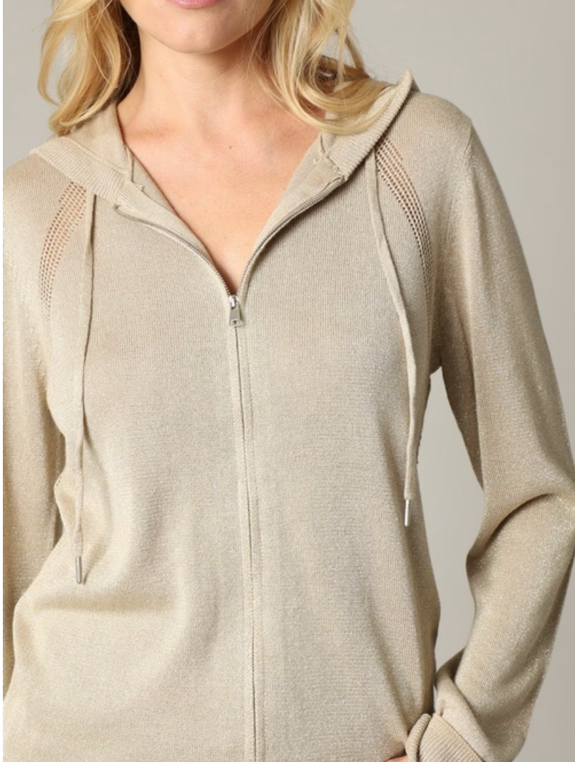 Deeluxe Gilet à capuche Femme NOREEN