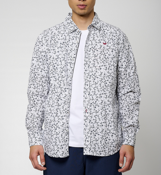 Kaporal Chemise blanche Imprimée Homme BRADY