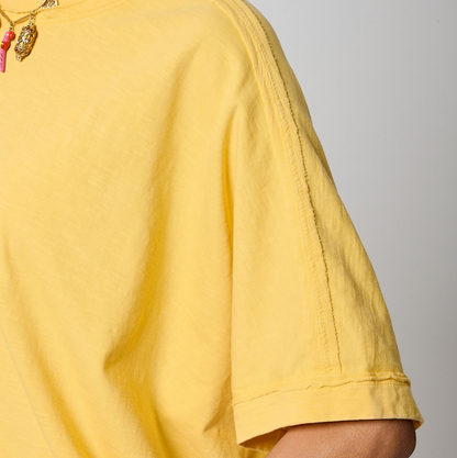 Kaporal T-shirt jaune Femme VISON