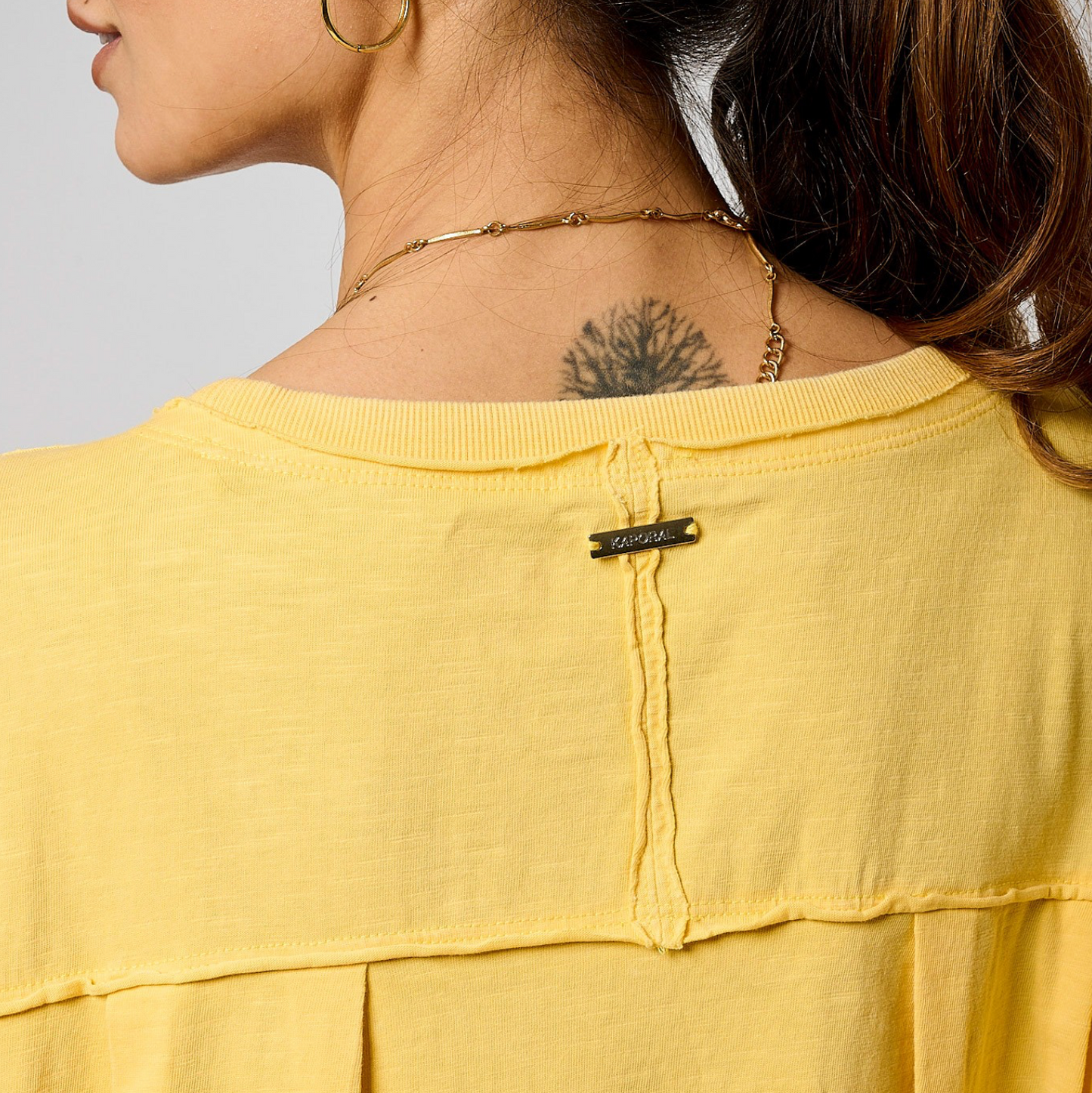 Kaporal T-shirt jaune Femme VISON