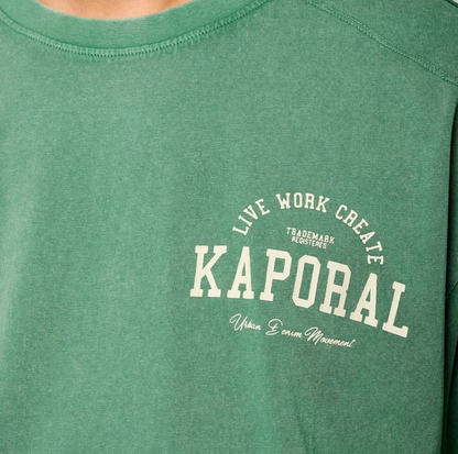 Kaporal T-shirt vert Homme JOEY