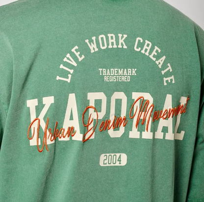 Kaporal T-shirt vert Homme JOEY