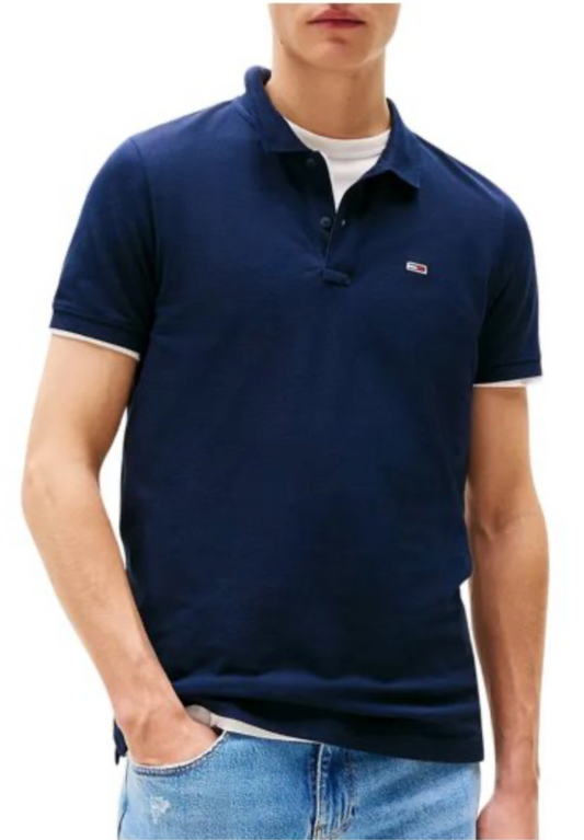 Tommy Jeans Polo Dark Night Navy Homme