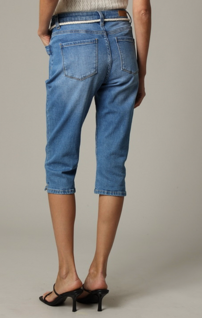 Deeluxe Bermuda long en jean Femme ELARA