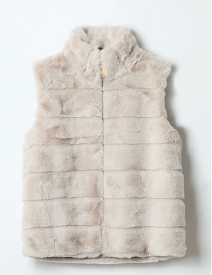 Gilet Femme fausse fourrure sans manches