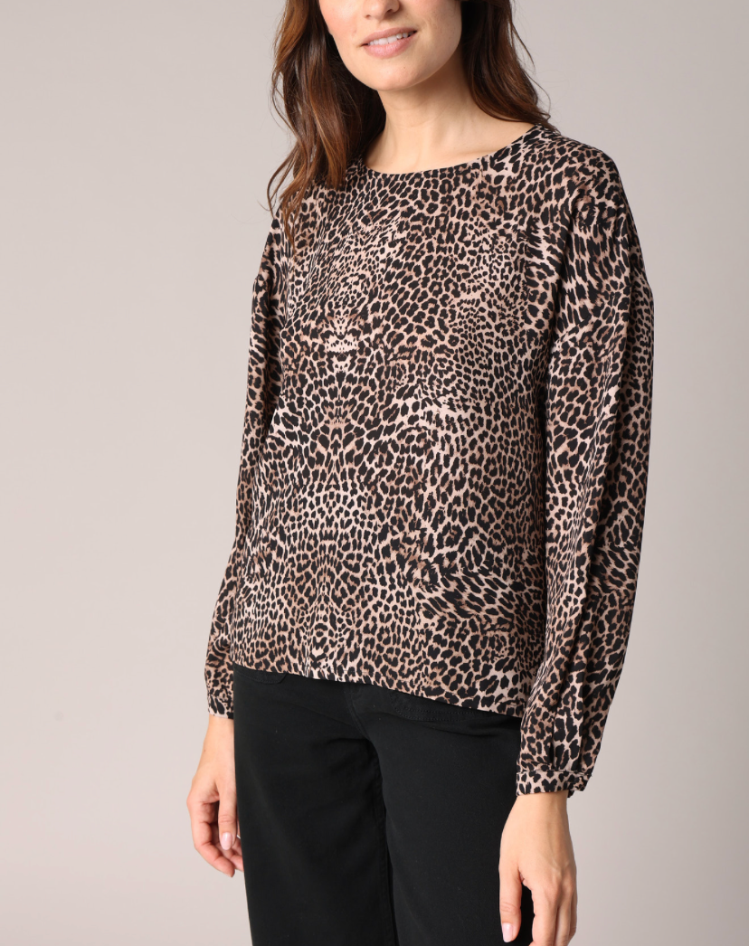 Deeluxe Blouse imprimé Léopard CESSY