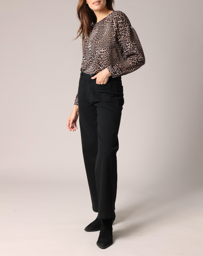 Deeluxe Blouse imprimé Léopard CESSY