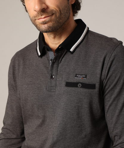 Deeluxe Polo Homme manches longues DREXLONI