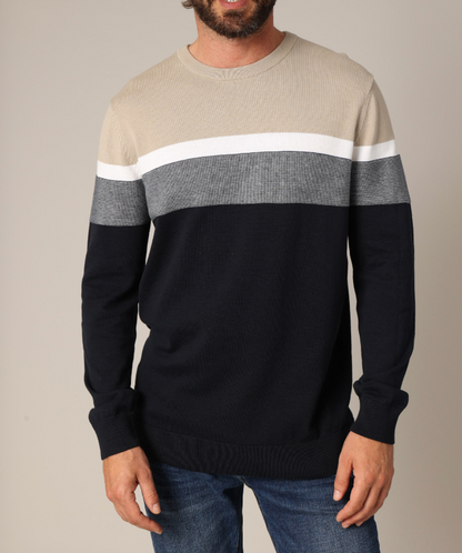 Deeluxe Pull Homme à rayure TOASTER