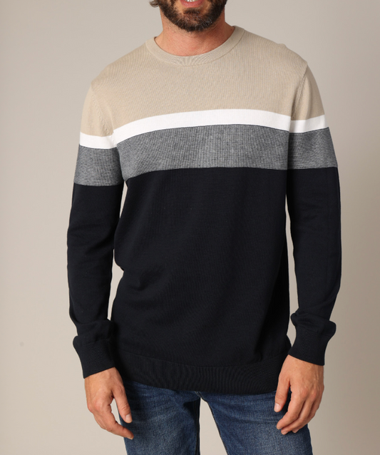 Deeluxe Pull Homme à rayure TOASTER