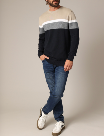 Deeluxe Pull Homme à rayure TOASTER