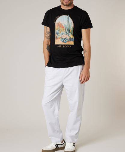 Deeluxe T-shirt Homme DESERTIO noir