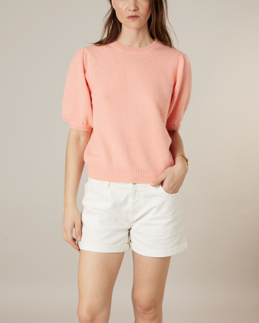Deeluxe Pull manche 3/4 Femme NEVALIA