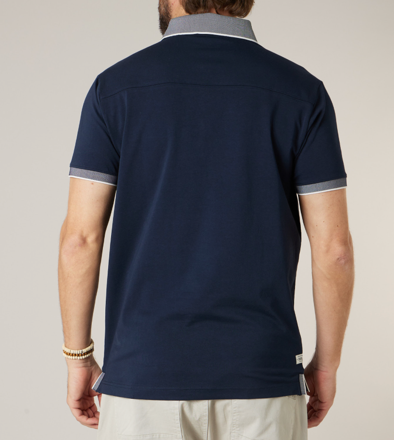 Deeluxe Polo Homme EAGLES marine