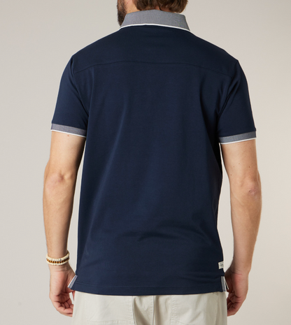Deeluxe Polo Homme EAGLES marine