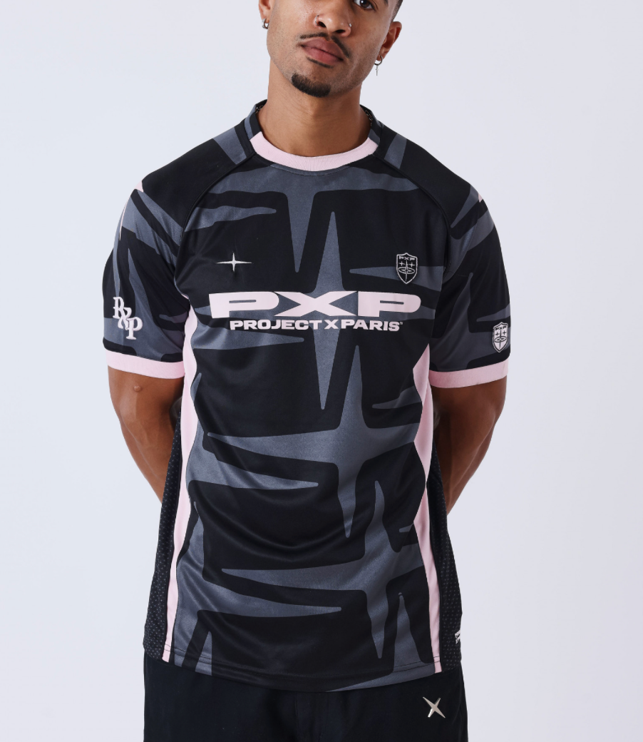 Project X Paris T-shirt OLDSCHOOL noir et rose