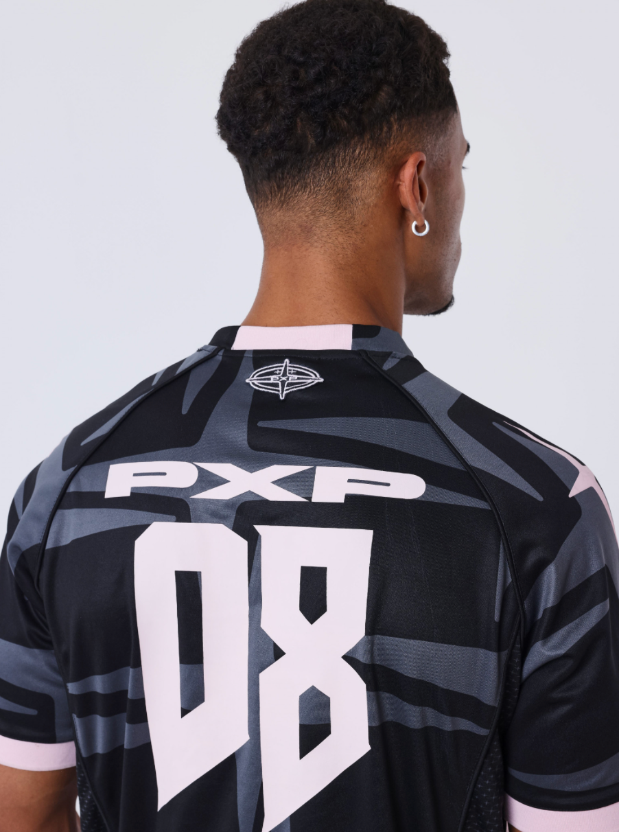 Project X Paris T-shirt OLDSCHOOL noir et rose