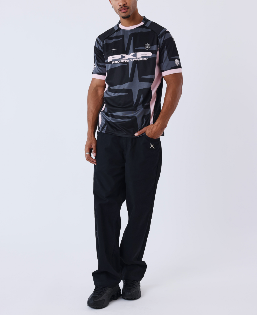 Project X Paris T-shirt OLDSCHOOL noir et rose