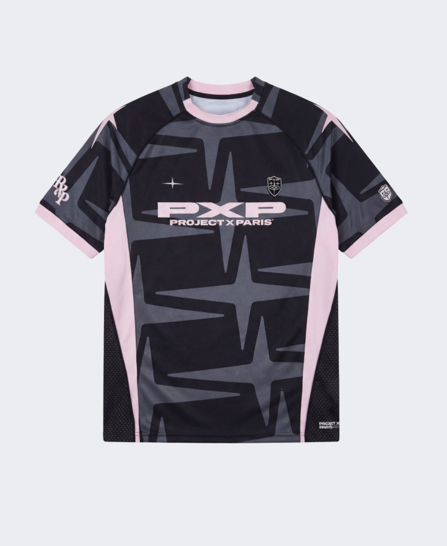 Project X Paris T-shirt OLDSCHOOL noir et rose