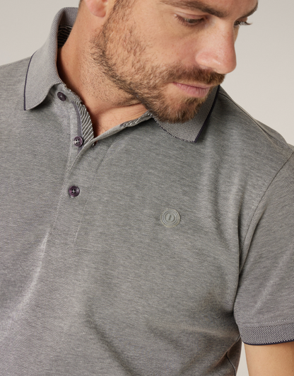 Deeluxe Polo Homme VELVORN gris